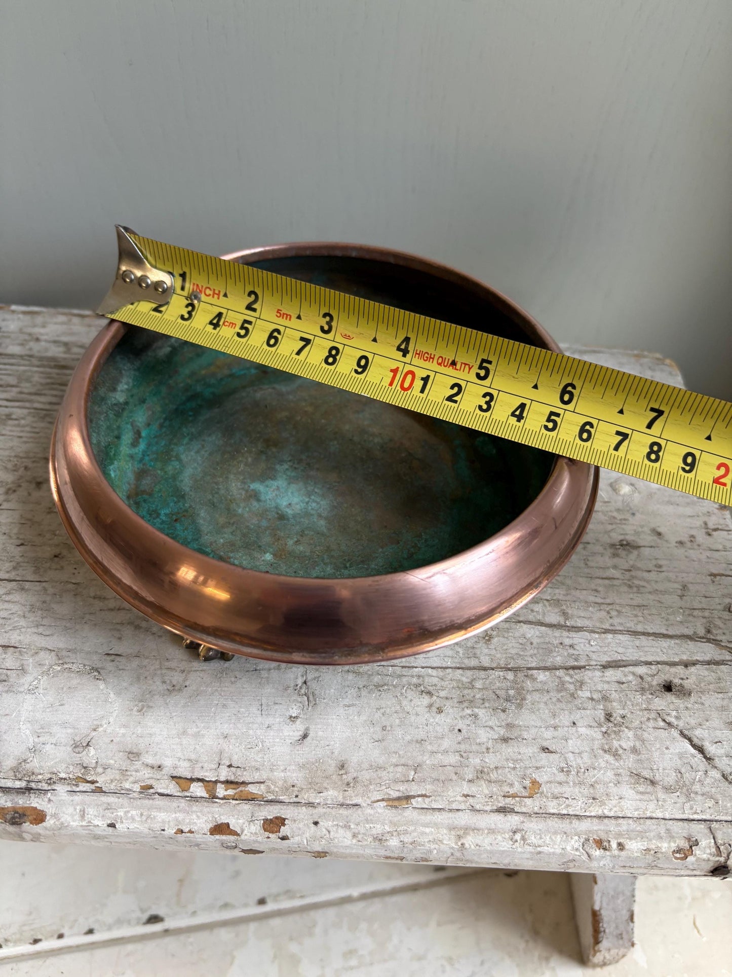 Copper and Brass Planter