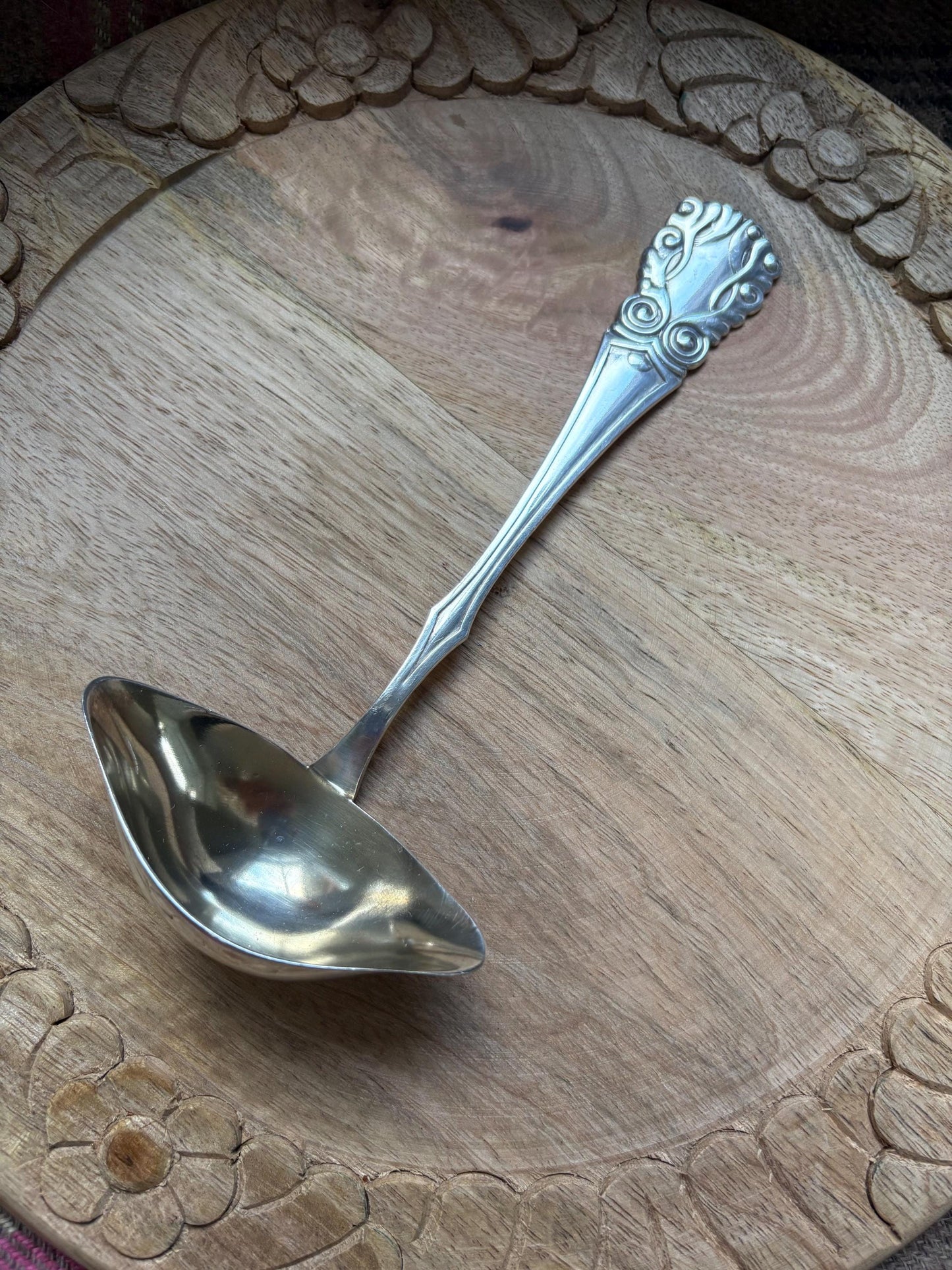 Vintage Sauce Ladle, Cutlery, Flatware