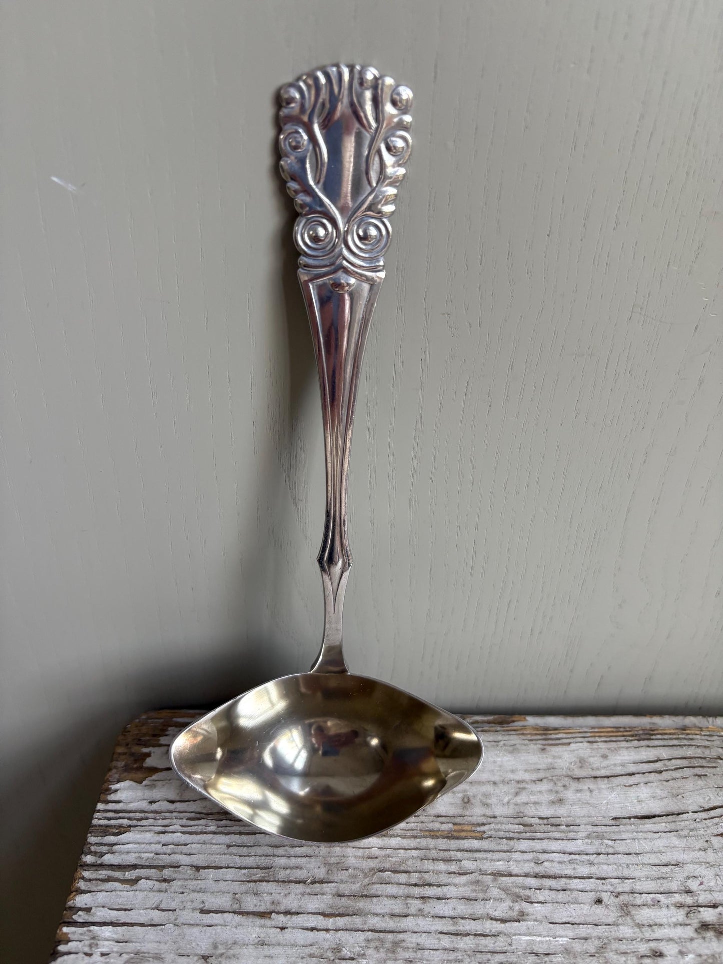 Vintage Sauce Ladle, Cutlery, Flatware