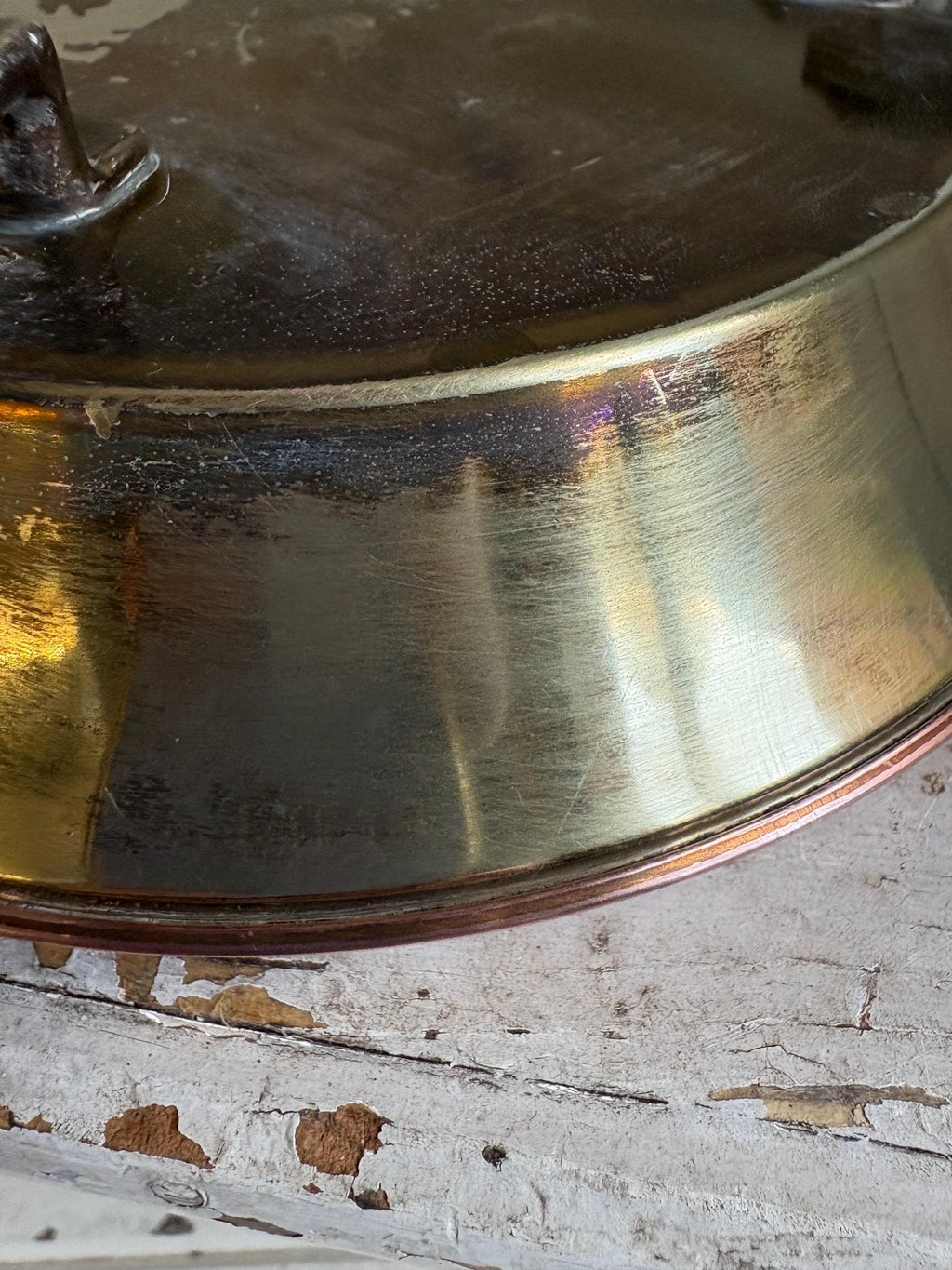 Copper and Brass Planter