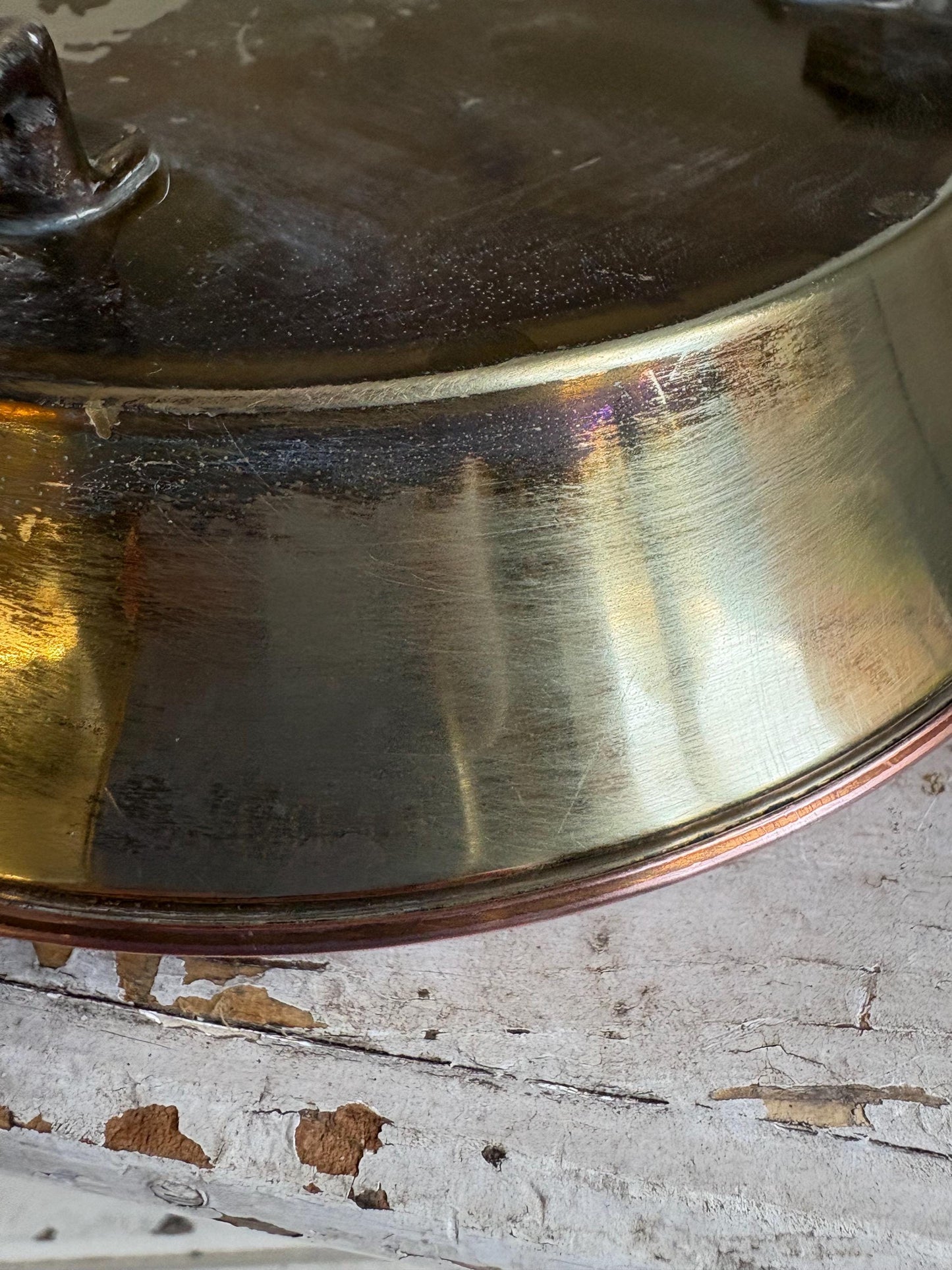 Copper and Brass Planter