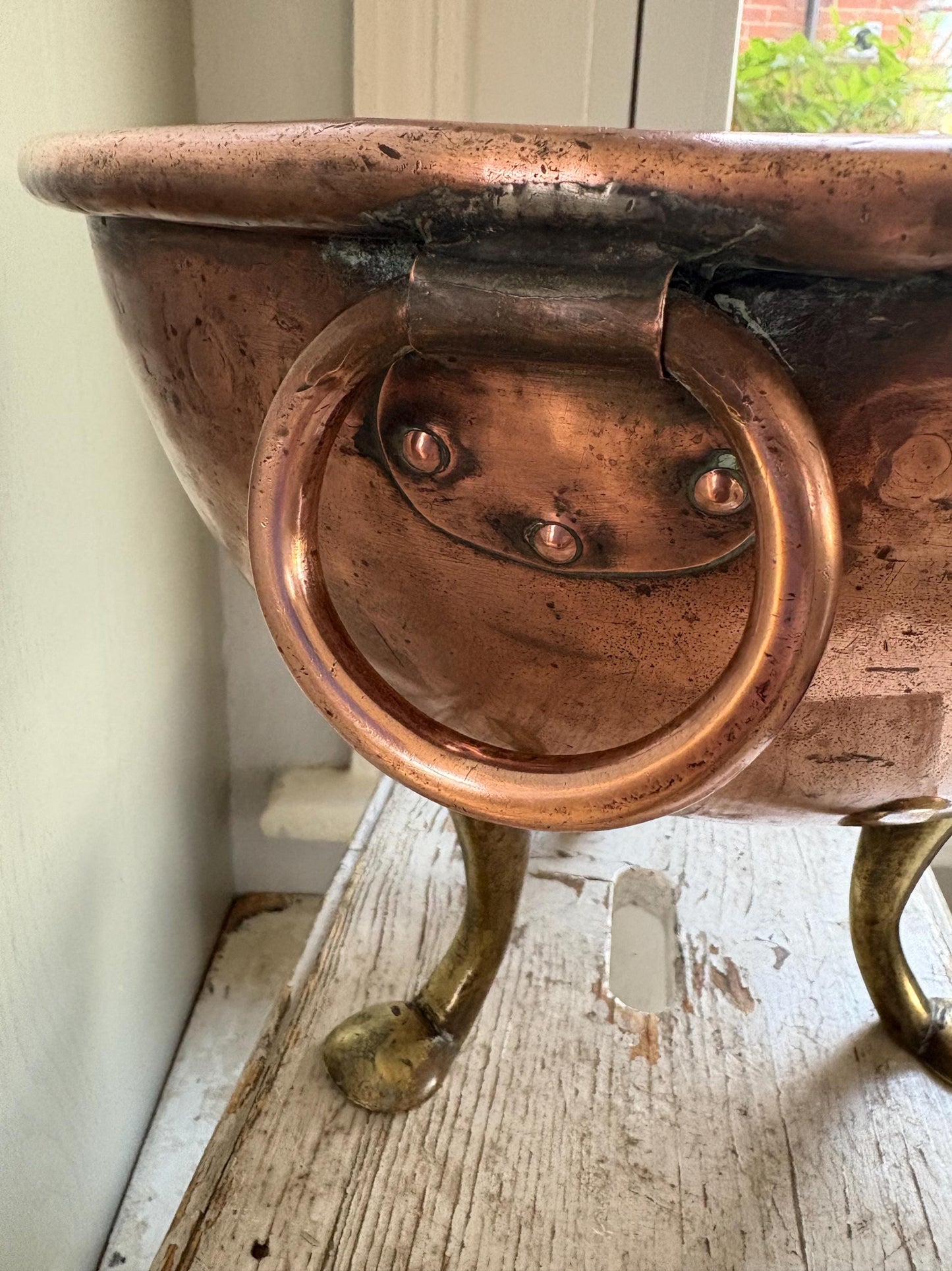 Old Copper Champagne Cooler, Wine Cooler