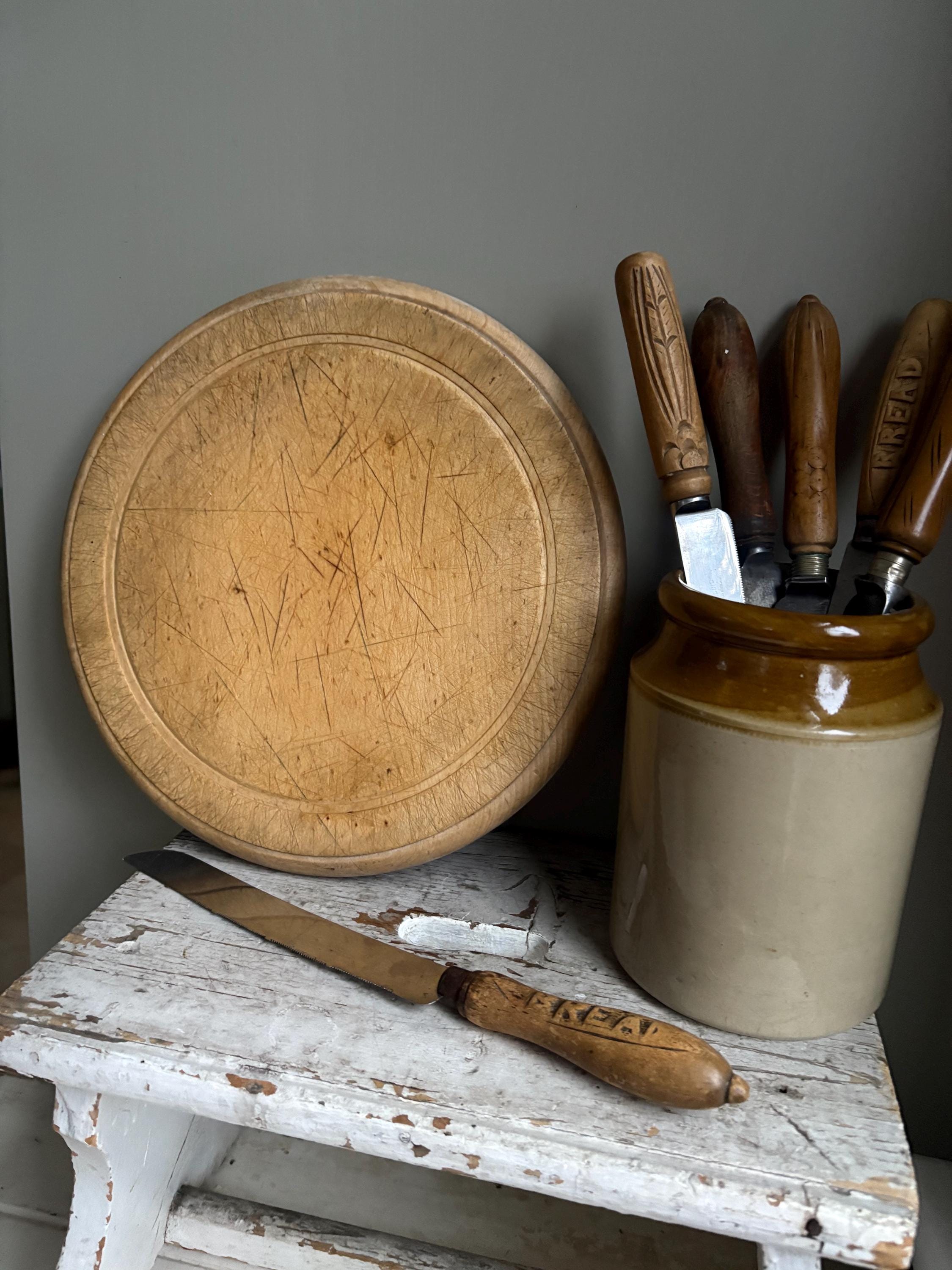 Vintage Bread Board, Kitchenalia, Rustic Kitchen Decor