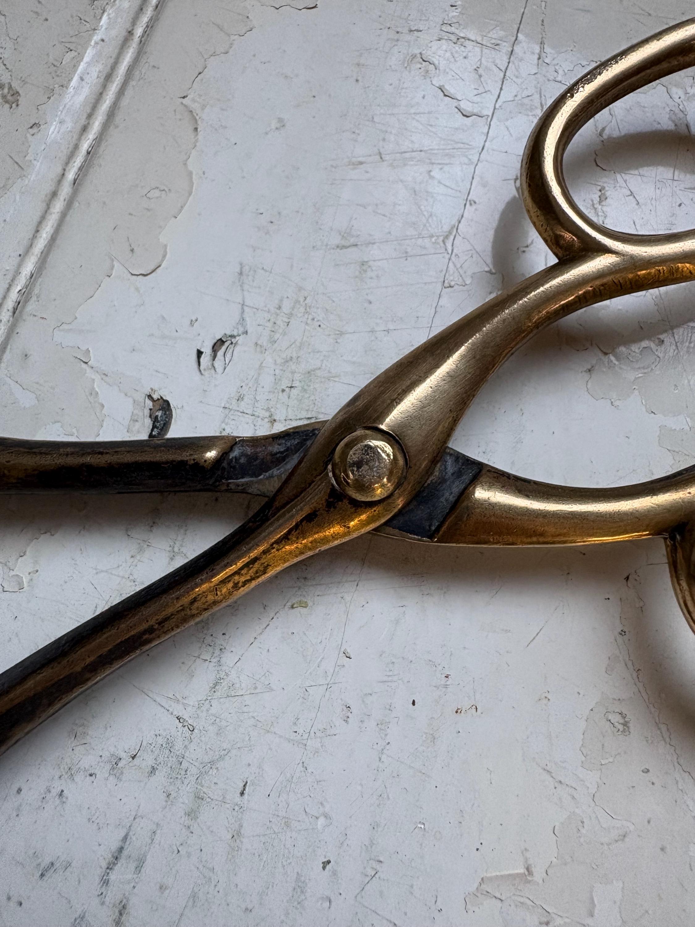 Vintage Coal Tongs, Coal Scissors, Fire side accessories