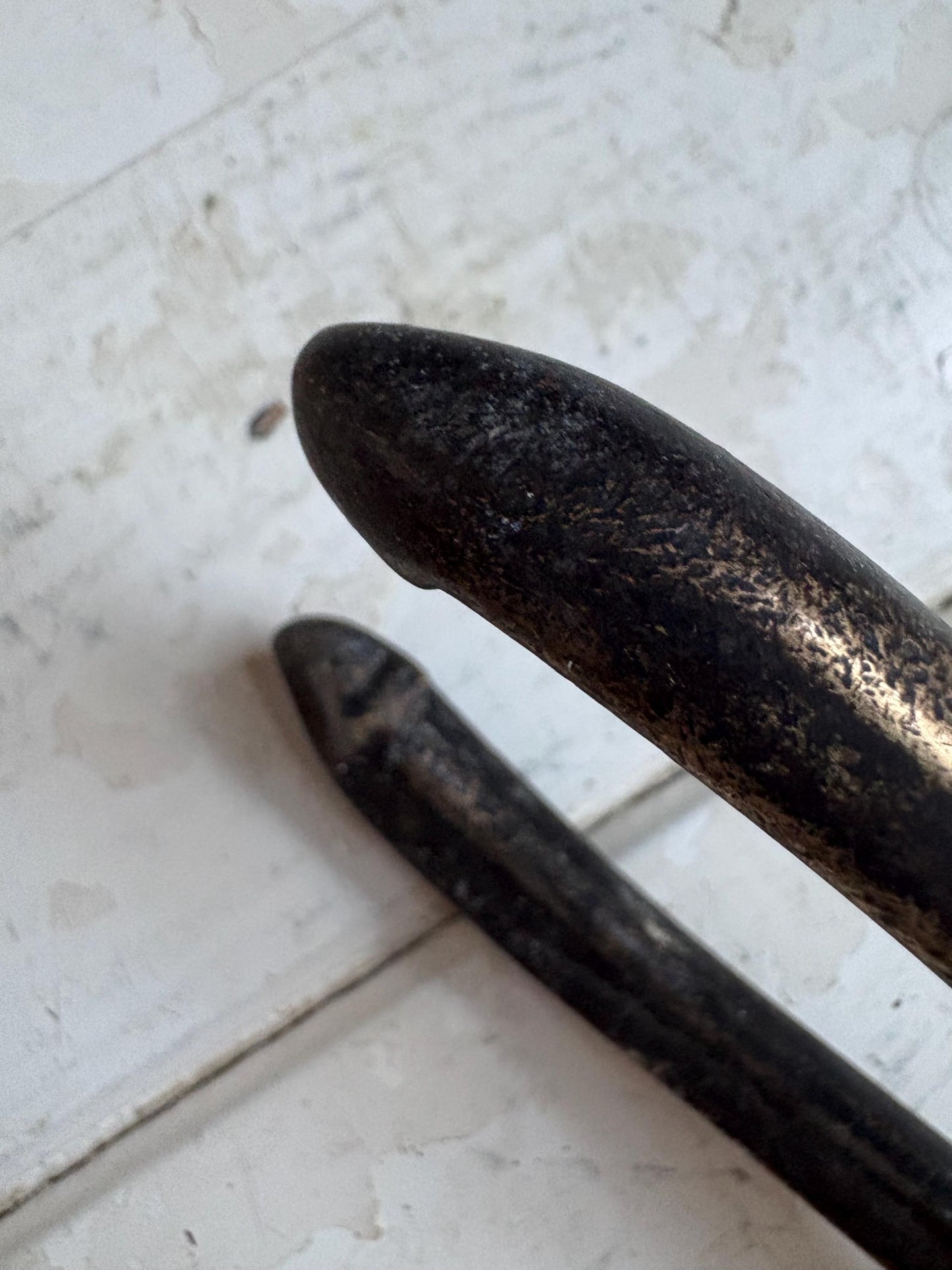 Vintage Coal Tongs, Coal Scissors, Fire side accessories