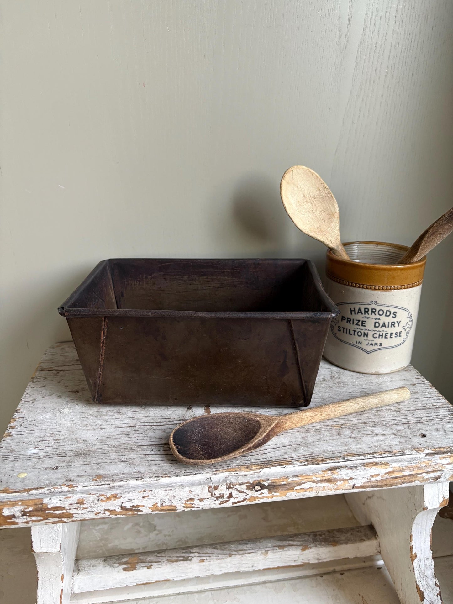 Vintage Loaf Tin, Cake tin, Bread Baking Tin