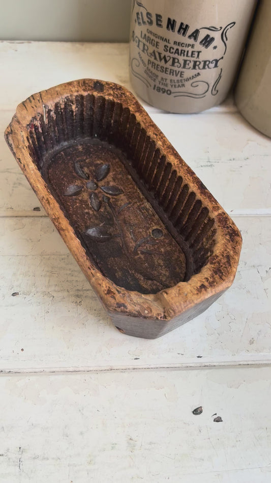 Antique Butter Brick, Butter Mould